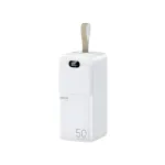 Remax RPP-117 Piloteer Series 50000mAh 27W ফাস্ট চার্জিং পাওয়ার ব্যাংক (সাদা)