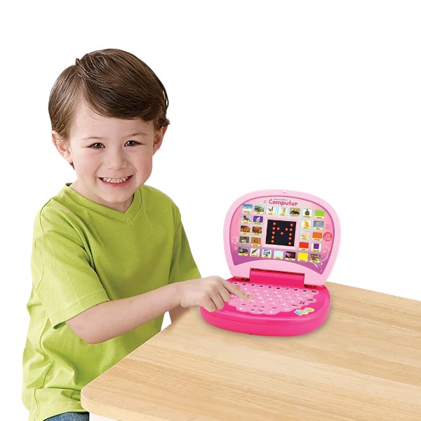 Kids Computer Toy Baby Laptops for Kids 1 2 3-6 Years Activity Electronics Number & Alphabet Charts for Kids Learning Educational Toy with Sound