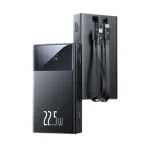 Baseus PPXD2-20 22.5W 20000mAh ফাস্ট চার্জিং পাওয়ার ব্যাংক, বিল্ট-ইন কেবলসহ