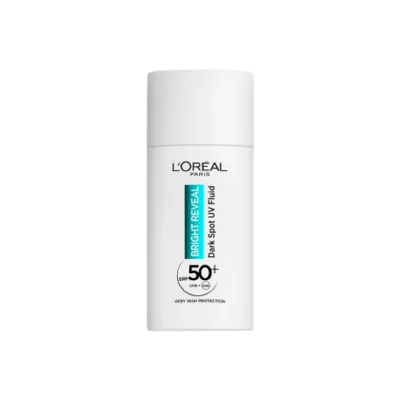 L'Oreal ব্রাইট রিভিল ডার্ক স্পট UV ফ্লুইড SPF50+ 50ml