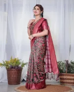 Chanduri Silk Tassel Saree for Everyday and Occasion Wear