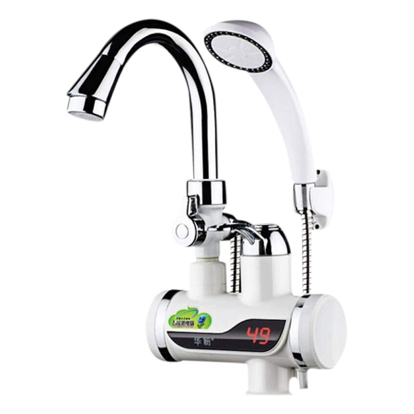 Electric Instant Hot Water Tap With Hand Shower