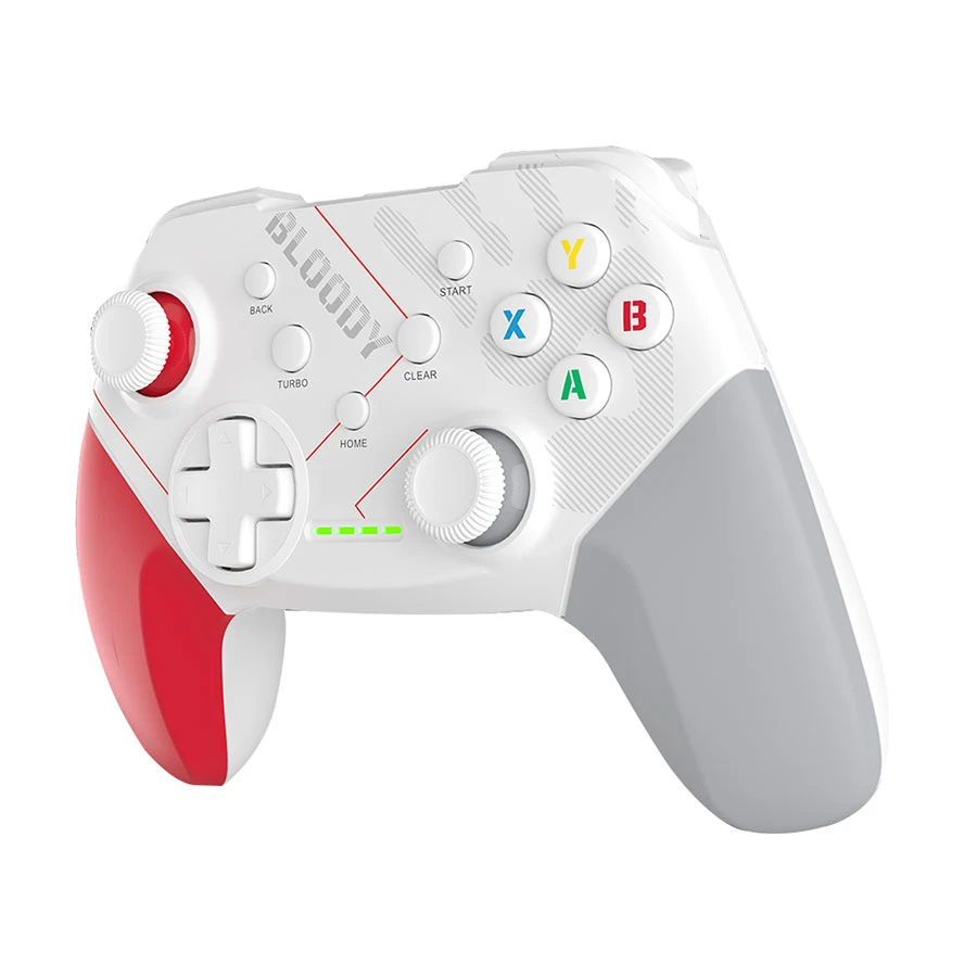 A4Tech Bloody GPW50 Dual Mode Wireless Gaming Controller Sports White