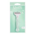 Gillette Venus Smooth Sensitive মেয়েদের শেভার, সাথে 2টি রেজার ব্লেড
