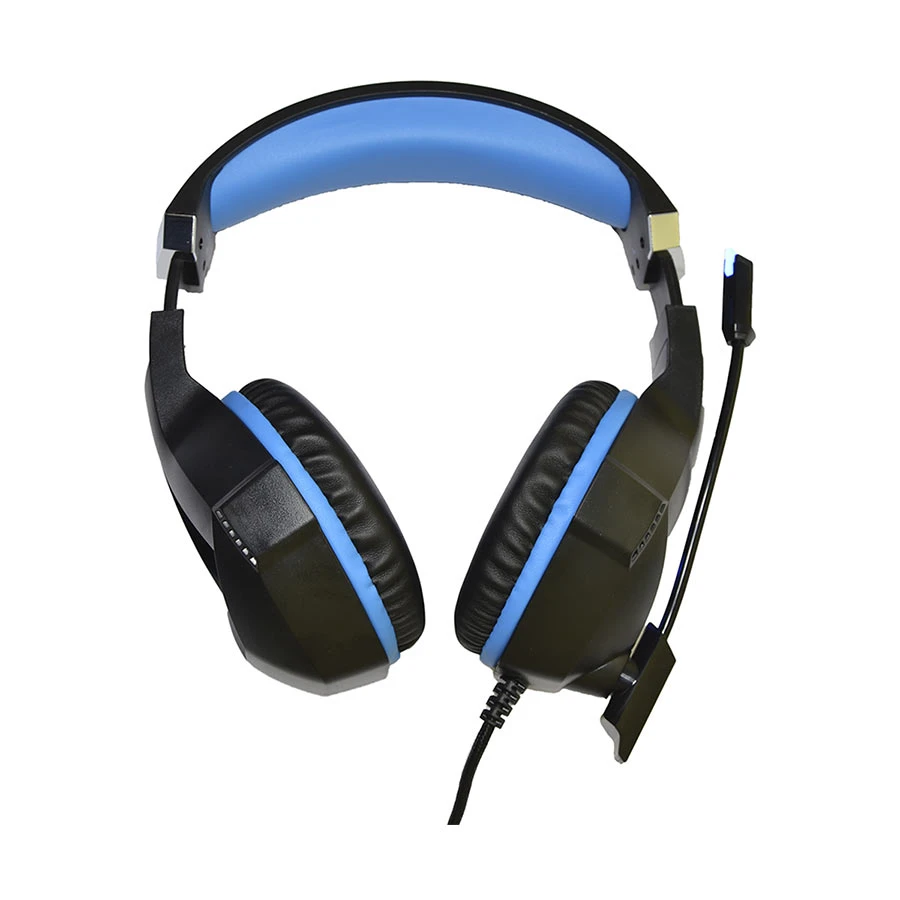 Microlab G7 Wired Black & Blue Gaming Headphone