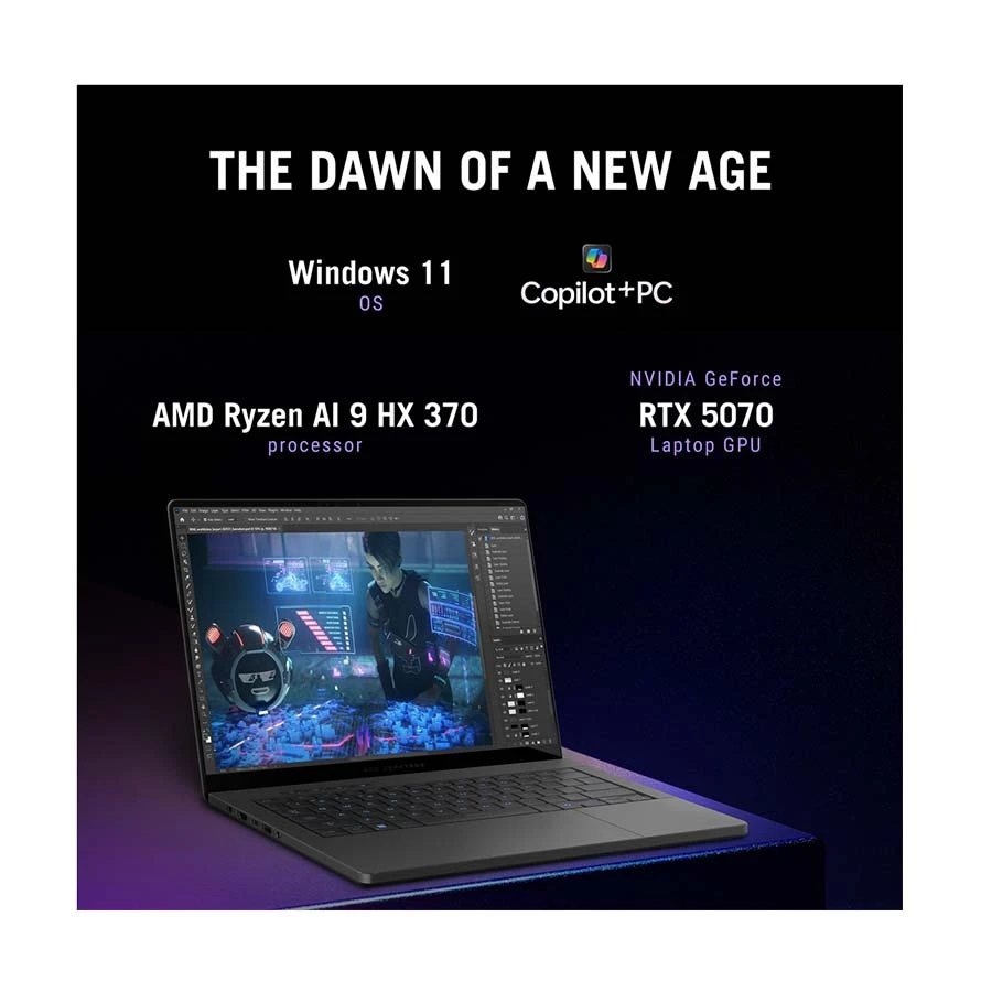 ASUS ROG Zephyrus G14 GA403WP Ryzen AI 9 HX 370 RTX 5070 OLED Laptop