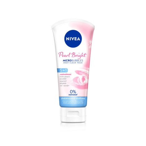 Nivea Pearl Bright 5in1 মাইক্রো বাবলস ডিপ ক্লিন ফোম 100ml