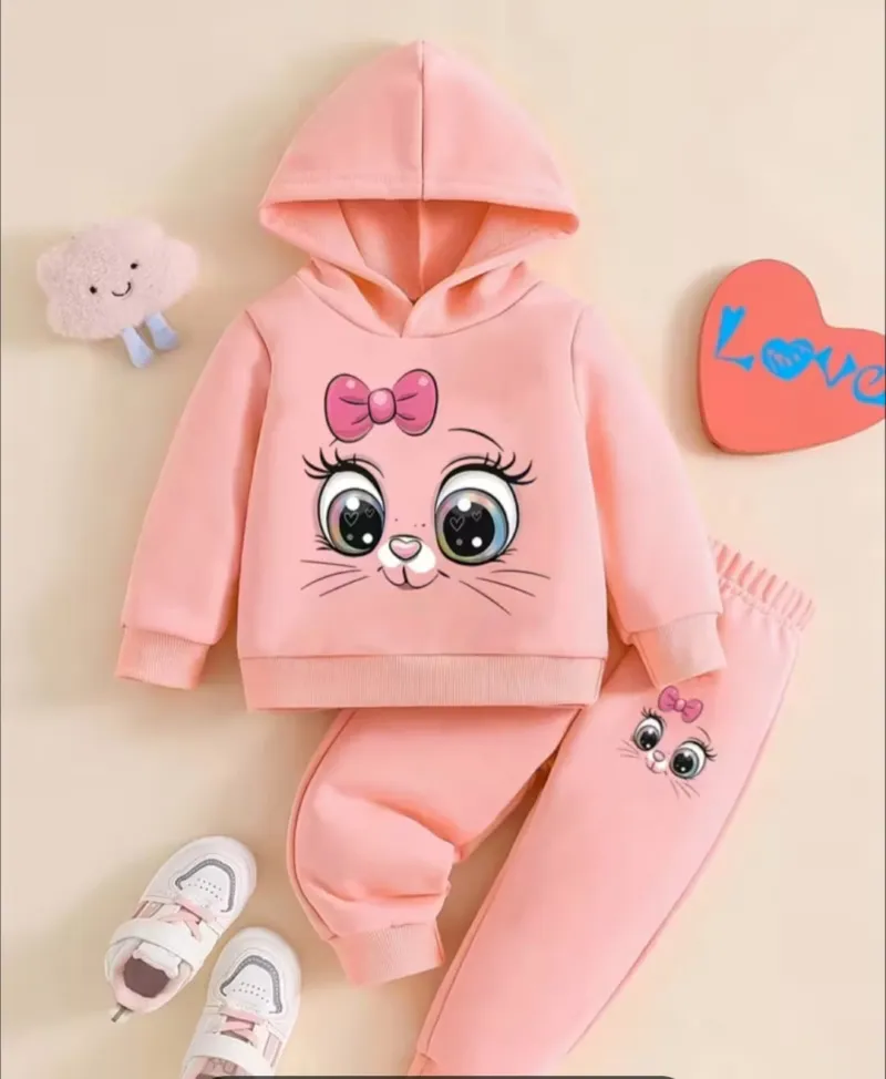 Kids Hoodie and Pant Set, 3 Months to 10 Years, 280-300 GSM