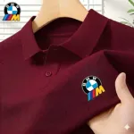 Men's Pique Cotton Polo Shirt, 200 GSM, Sizes M to XXL