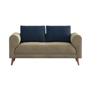 Regal Tokyo কাঠের ডাবল সোফা SDC-368-3-1-20 (Fabric-2161+2166)