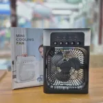 এয়ার কুলিং USB ওয়াটার ফ্যান, LED নাইট লাইটসহ