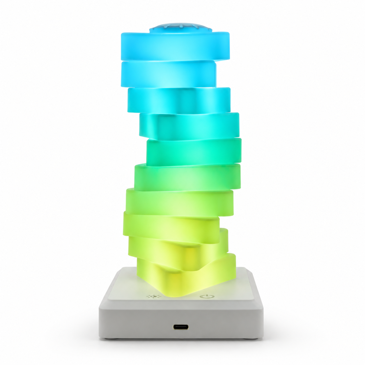 স্ট্যাকিং ব্লকস RGB কালার LED নাইট লাইট