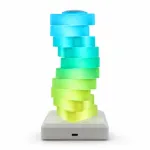 স্ট্যাকিং ব্লকস RGB কালার LED নাইট লাইট