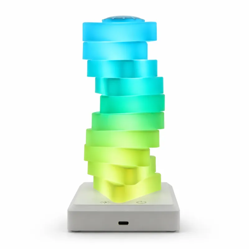 স্ট্যাকিং ব্লকস RGB কালার LED নাইট লাইট