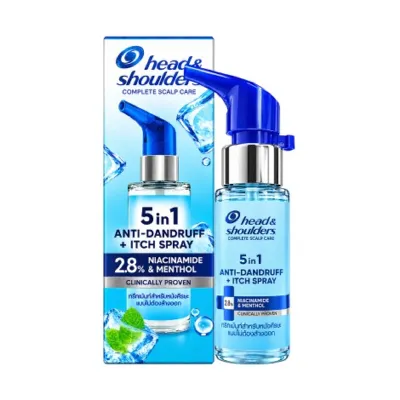Head & Shoulders 5in1 Anti Dandruff + Itch স্ক্যাল্প স্প্রে 50g