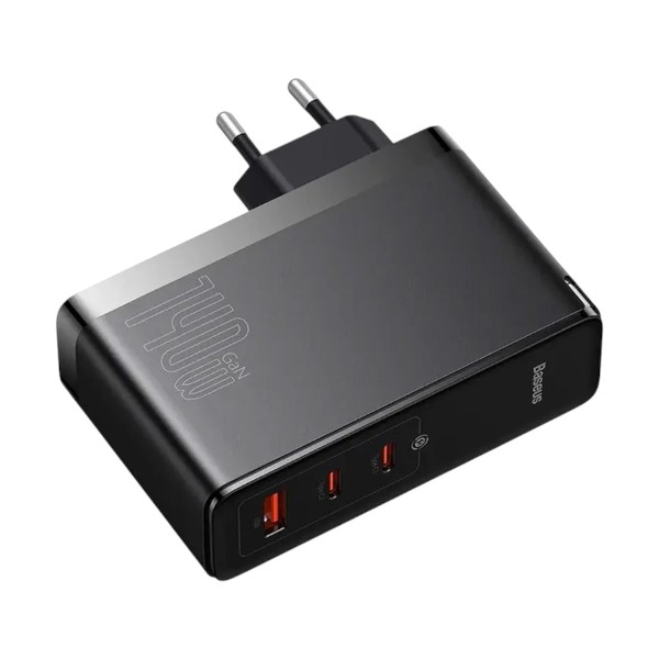 Baseus CCGP100201 GaN5 Pro USB এবং ডুয়াল USB-C 140W EU চার্জার