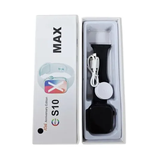 S10 Max Laxasfit স্মার্ট ওয়াচ 2.29 ইঞ্চি AMOLED ডিসপ্লে, NFC ও ব্লুটুথ কলিং