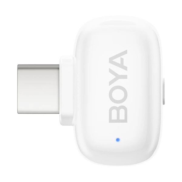 Boya Mini-13 2.4G ওয়্যারলেস সাদা মাইক্রোফোন ফর অ্যান্ড্রয়েড ও আইওএস (2xRX, 2xTX)