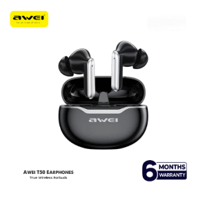 Awei T50 Wireless Bluetooth 5.3 Earbuds with Microphone