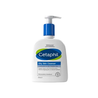Cetaphil Oily Skin Cleanser, কম্বিনেশন থেকে তৈলাক্ত ও সংবেদনশীল ত্বকের জন্য 236ml