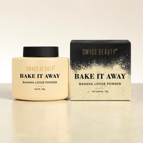 Swiss Beauty Bake It Away ব্যানানা লুজ পাউডার 28g