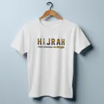 জার্সি ফ্যাব্রিক HIJRAH from Darkness to the Light টি-শার্ট