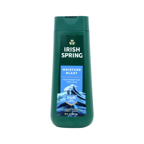 Irish Spring Moisture Blast ময়েশ্চারাইজিং ফেস ও বডি ওয়াশ 591ml