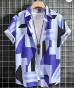 Men's Half Sleeve Cotton Shirt for Summer, M to XXL