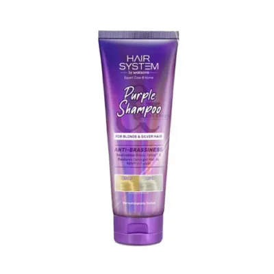 Watsons Hair System অ্যান্টি ব্রাসিনেস পার্পল শ্যাম্পু 250ml