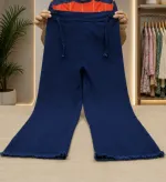 Women's Baggy Jeans Pant, Adjustable Free Size Waist, 38 to 40 Inch