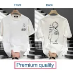 Unisex 200-220 GSM Cotton Drop Shoulder T-Shirt with DTF Print