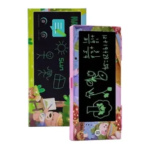 2 in 1 ম্যাজিক পেন্সিল বক্স – LCD রাইটিং বোর্ডসহ পেন্সিল কেস