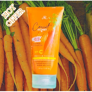 AR CARROT HONEY RICE MILK FACEWASH