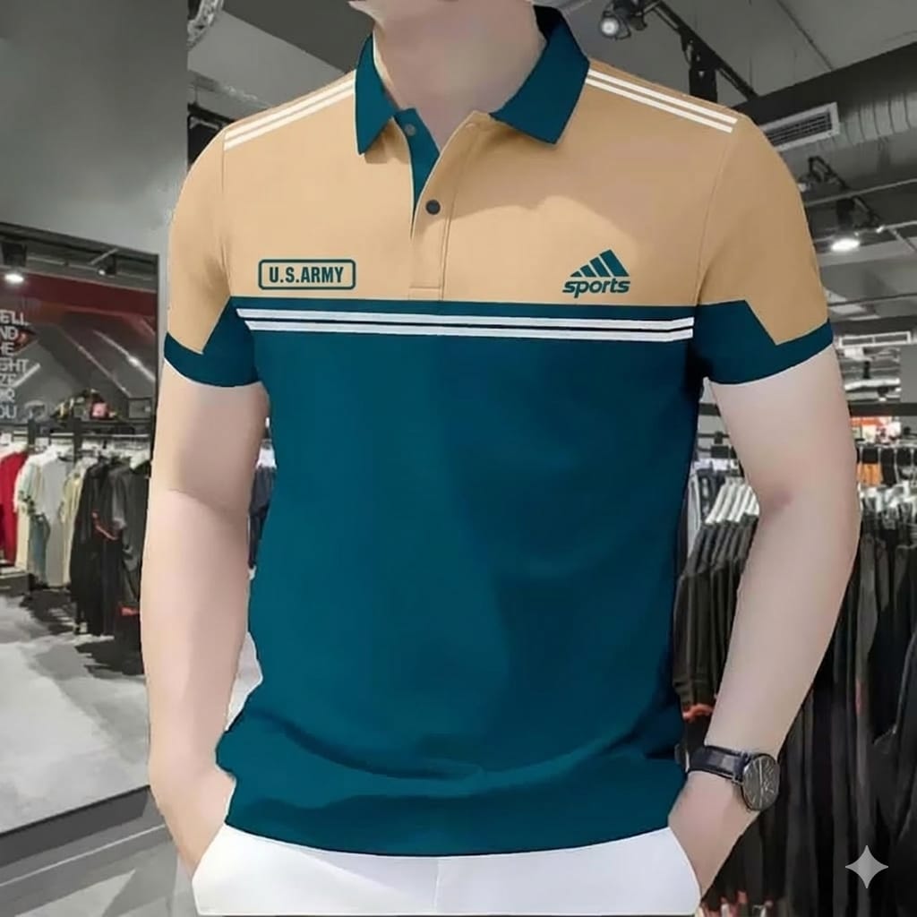 Men's Cotton Polo Shirt, 200 GSM Half Sleeve, 3 Colours, M to XL