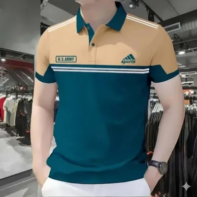 Men's Cotton Polo Shirt, 200 GSM Half Sleeve, 3 Colours, M to XL