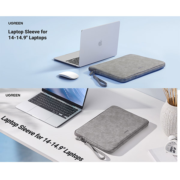 UGREEN LP187 14.9-Inch ওয়াটারপ্রুফ ল্যাপটপ স্লিভ ব্যাগ