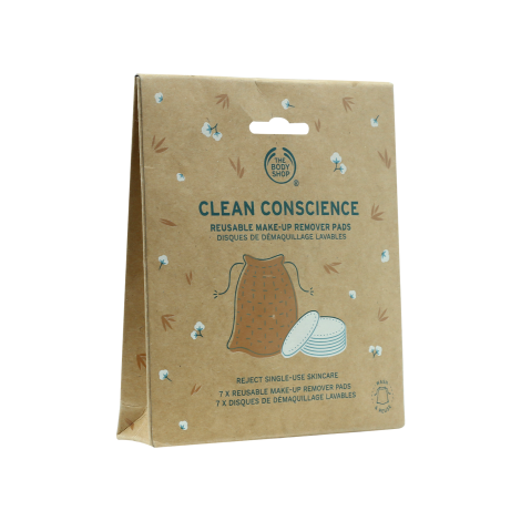 The Body Shop Clean Conscience রিইউজেবল মেকআপ রিমুভার প্যাড