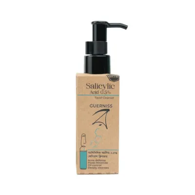 Guerniss Raw স্যালিসিলিক অ্যাসিড 0.5% ফেসিয়াল ক্লিনজার 100ml