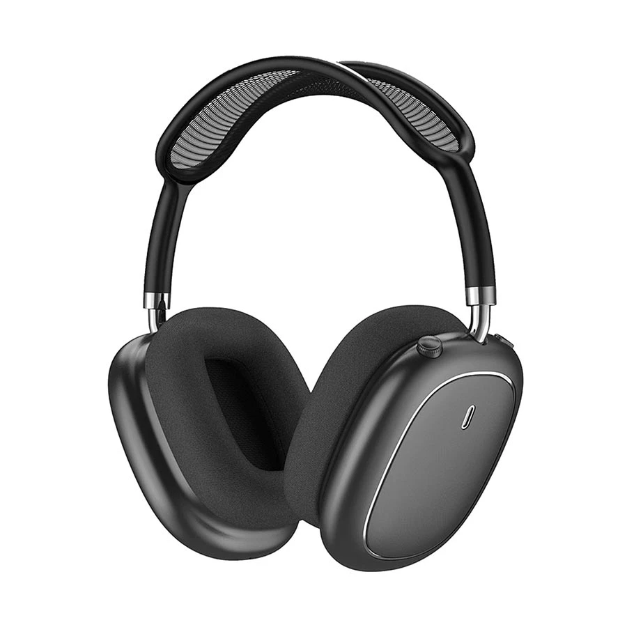 WiWU Airbuds MAX ANC Bluetooth Over-Ear Headphone Black