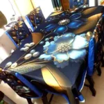 3D প্রিন্ট টেবিল ক্লথ সেট, ক্লাসিক ডিজাইন