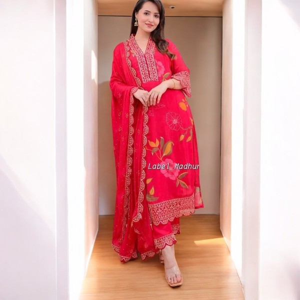 রেডিমেড নাইরা থ্রি পিস সেট