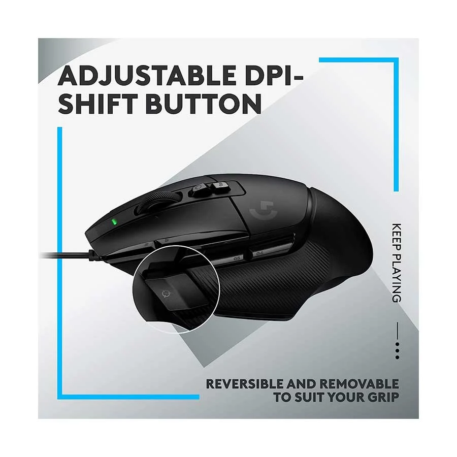 Logitech G502 X Wired Black Gaming Mouse