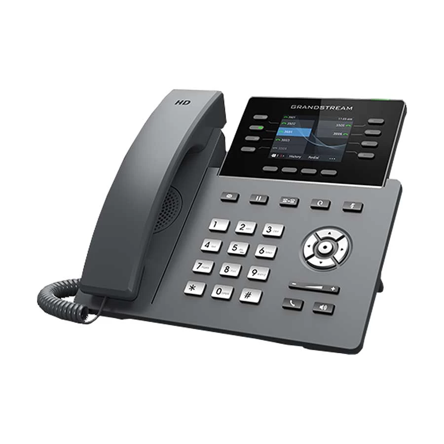 Grandstream GRP2624 8-Line Carrier-Grade IP Phone with Adapter