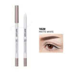 Beauty Glazed ওয়াটারপ্রুফ সিল্কওয়ার্ম আইলাইনার - 102 Matte White