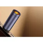 USB-C মিনি ফ্লেমলেস লাইটার – টাংস্টেন ওয়্যার, ফুঁ দিলে জ্বলে, উইন্ডপ্রুফ