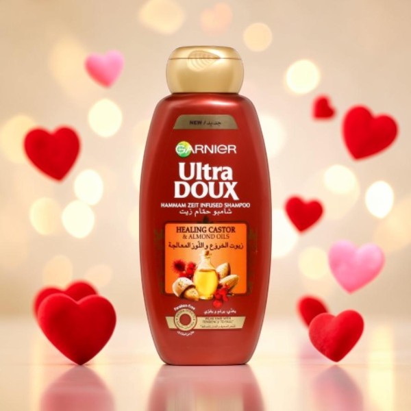 Garnier Ultra Doux Hammam Zeit Infused Shampoo 400ml(Egypt)