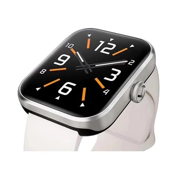 Haylou Watch 4 Bluetooth কলিং স্মার্ট ওয়াচ – সিলভার