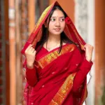 হাফ সিল্ক পেয়ার শাড়ি, ডুয়াল টোন