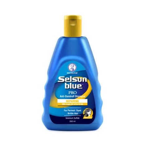Selsun Blue Pro Repairing অ্যান্টি-ড্যানড্রাফ শ্যাম্পু 200ml