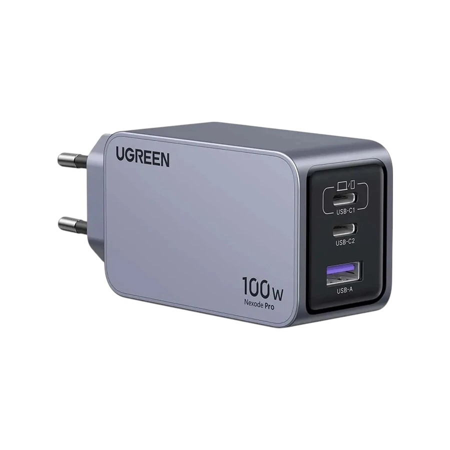 Ugreen Nexode Pro X757 100W GaN USB ডুয়াল USB-C PD চার্জার (EU)
